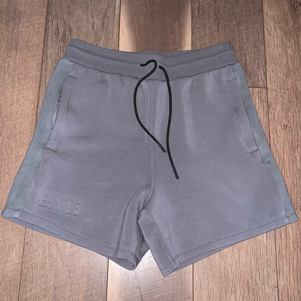 ESNTLS Sweat Shorts Gray Brown Size XS